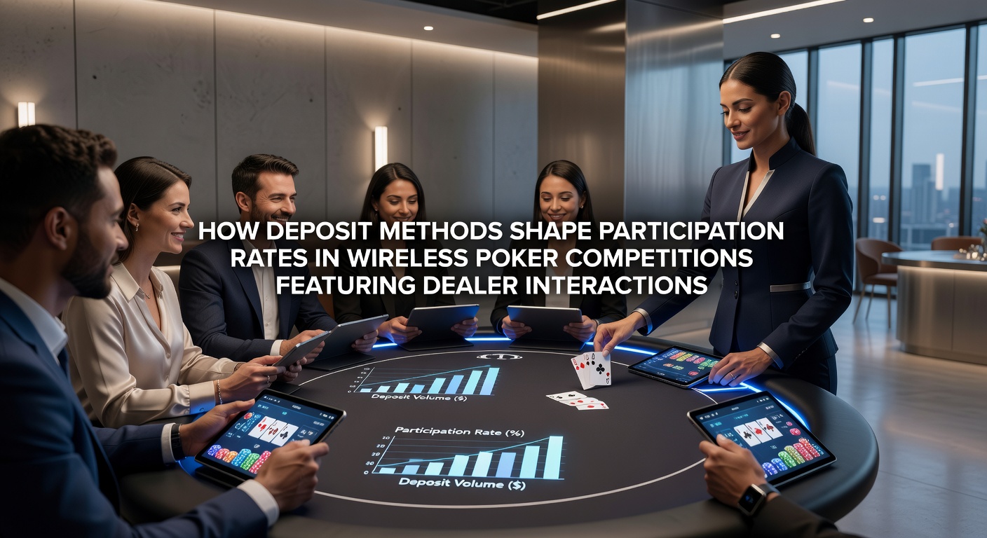 Mobile poker players engaging in wireless competitions with live dealer interactions on smartphones and tablets