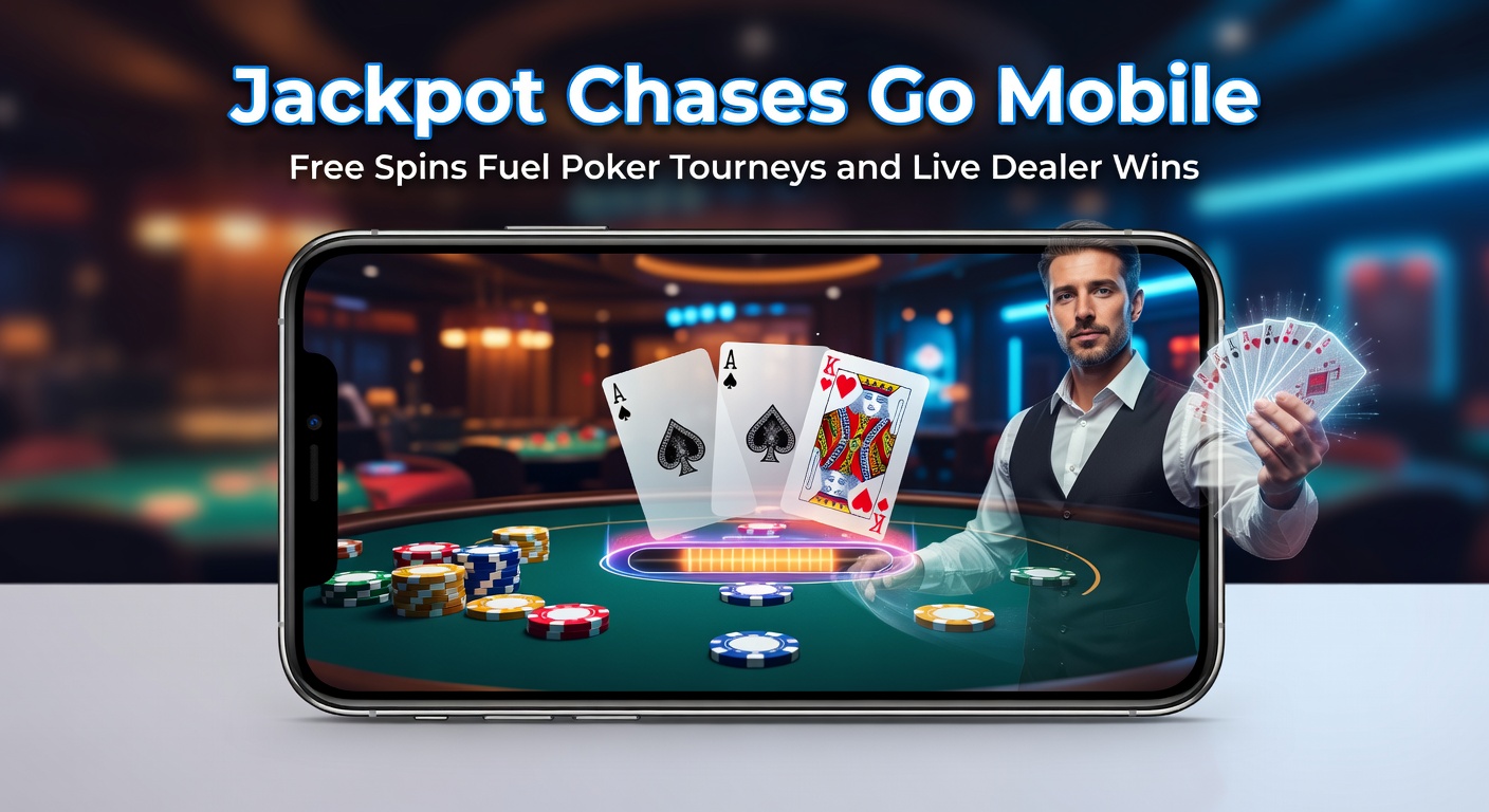 Smartphone screen displaying a vibrant mobile jackpot slot game with spinning reels and escalating prize counters, capturing the thrill of on-the-go gaming