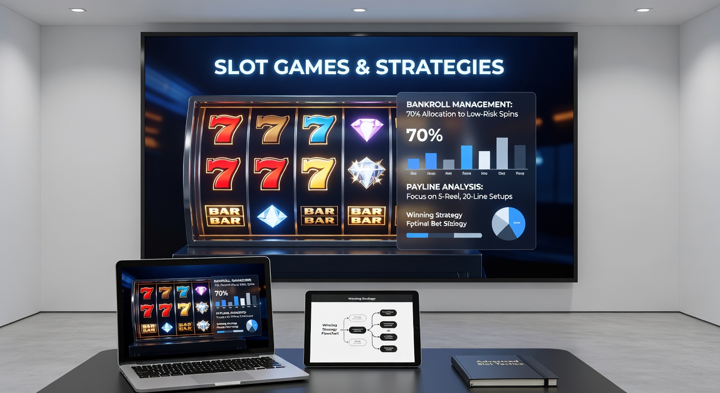 Player at a slot console reviewing paytable on screen amid glowing jackpot meters and bonus round animations